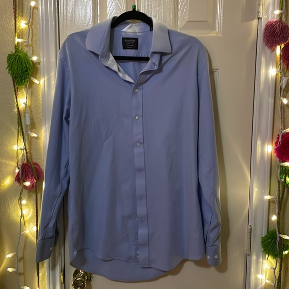 15 1/2 34-35 Nordstrom Men’s Shop Tech Smart Dress shirt - Picture 1 of 6